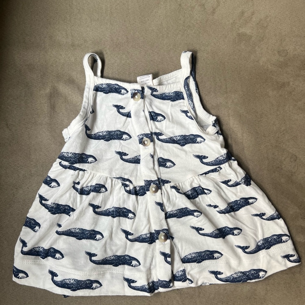 Kate Quinn Whale Print Dress and Bloomers - Picture 4 of 6